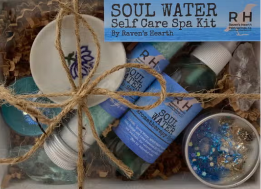 Soul Water Self Care Spa Kit by Raven's Hearth
